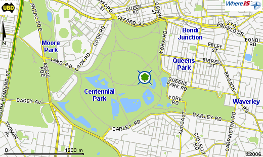 Map of Centennial Park 10