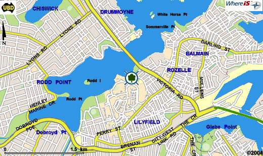 Map of King George Park